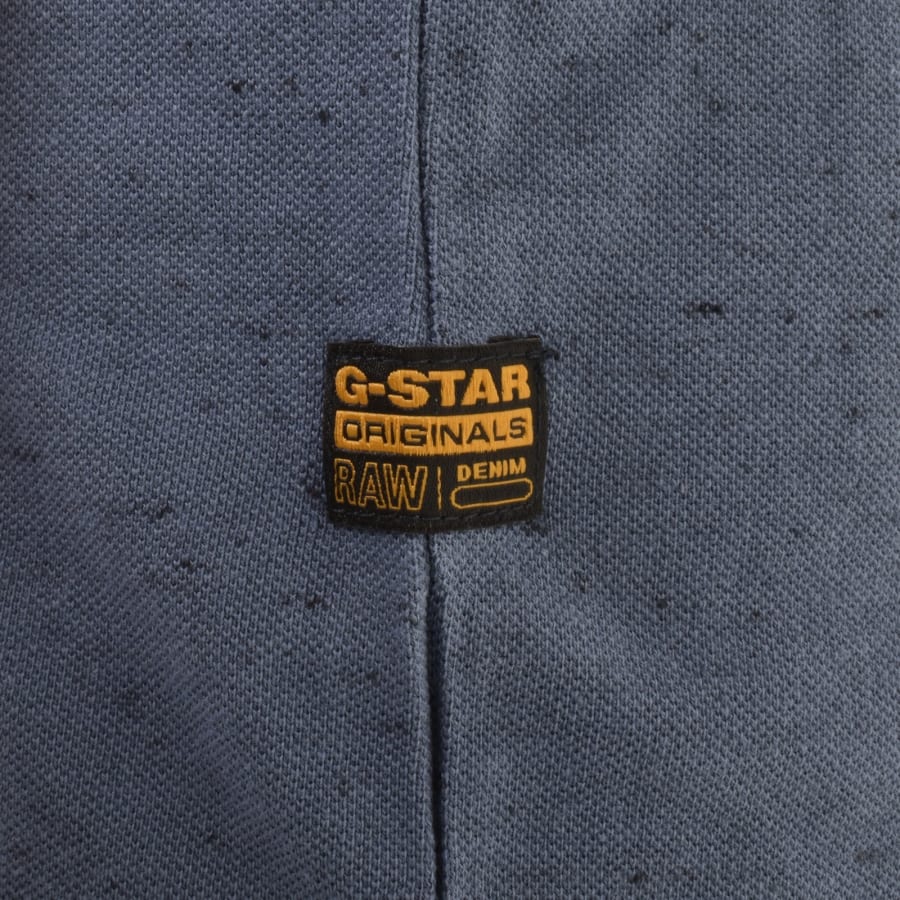 G Star Raw Lash Logo T Shirt Blue